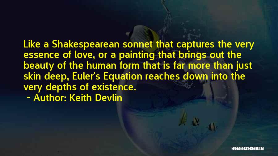 Essence Of Beauty Quotes By Keith Devlin