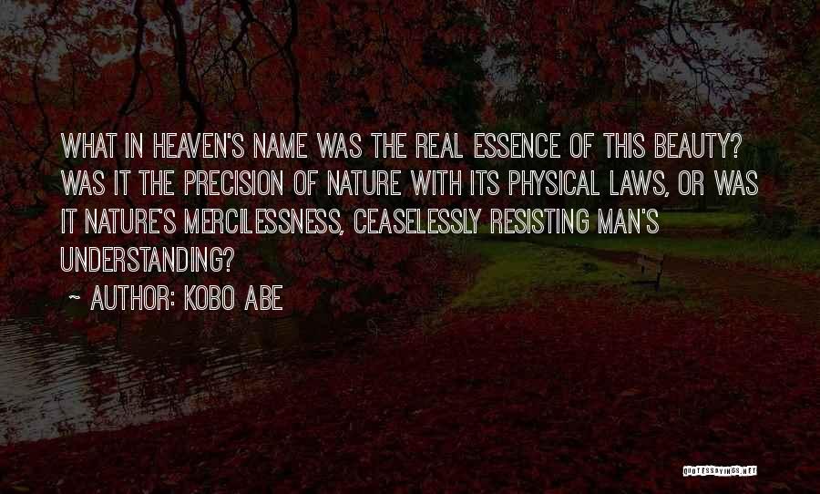 Essence Of Beauty Quotes By Kobo Abe