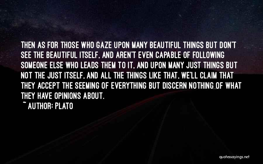 Essence Of Beauty Quotes By Plato