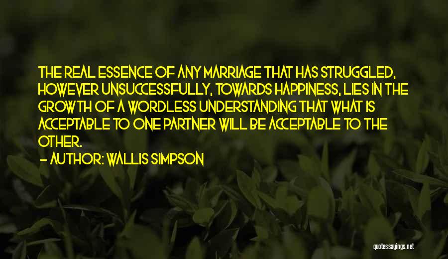 Essence Of Happiness Quotes By Wallis Simpson