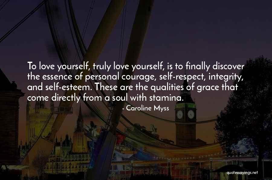 Essence Of Love Quotes By Caroline Myss