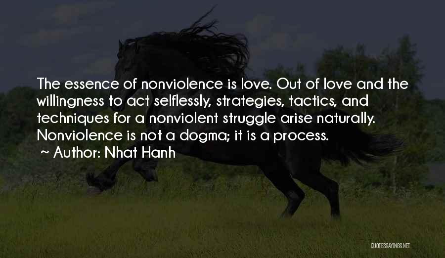Essence Of Love Quotes By Nhat Hanh