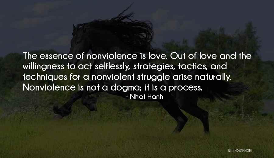 Essence Of Love Quotes By Nhat Hanh