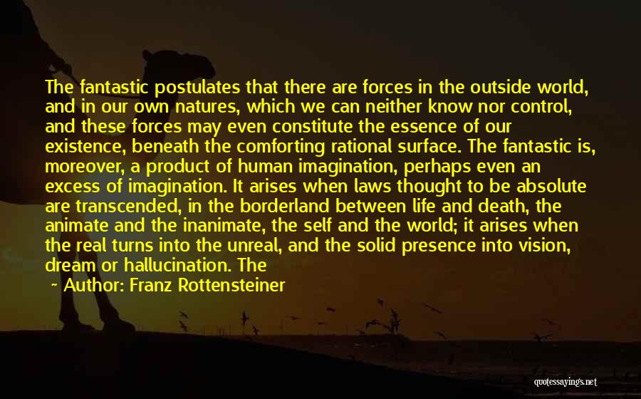 Essence Of Time Quotes By Franz Rottensteiner