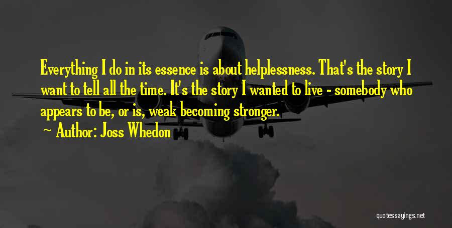 Essence Of Time Quotes By Joss Whedon