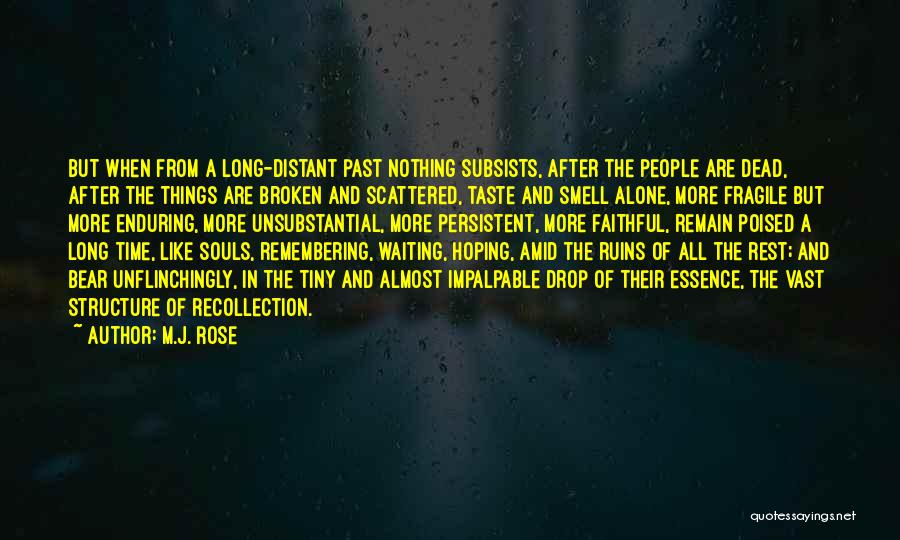 Essence Of Time Quotes By M.J. Rose