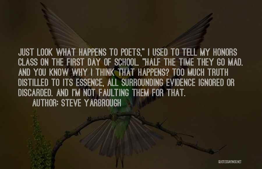 Essence Of Time Quotes By Steve Yarbrough