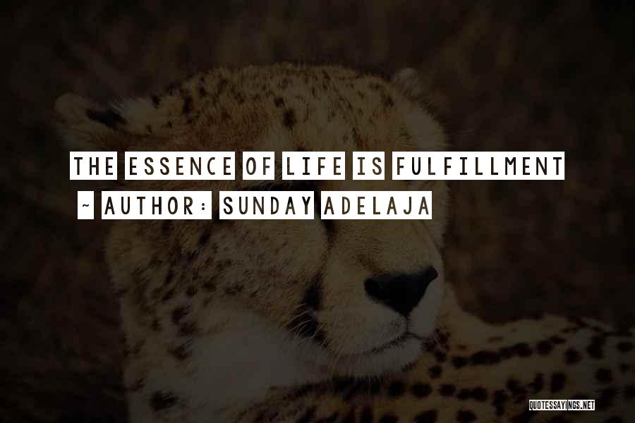 Essence Of Time Quotes By Sunday Adelaja