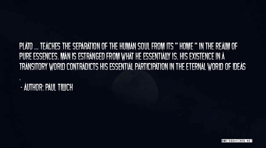 Essences Quotes By Paul Tillich