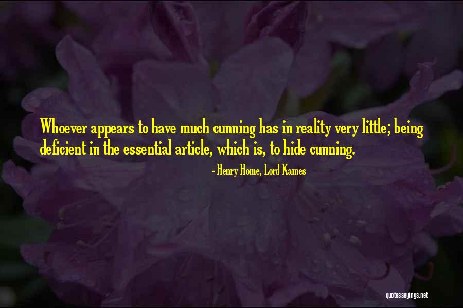 Essential Being Quotes By Henry Home, Lord Kames Essential Being Quotes By Henry Home, Lord Kames