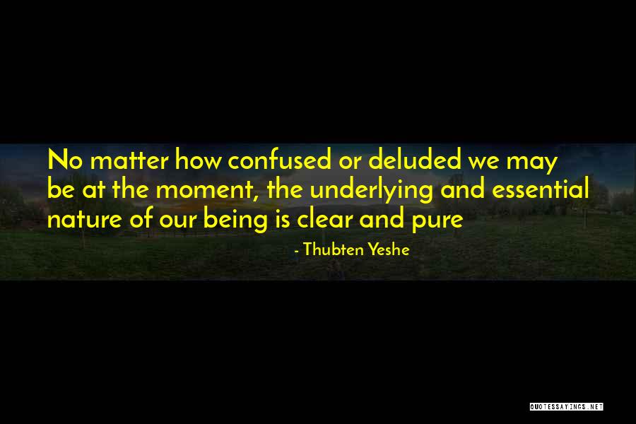 Essential Being Quotes By Thubten Yeshe Essential Being Quotes By Thubten Yeshe