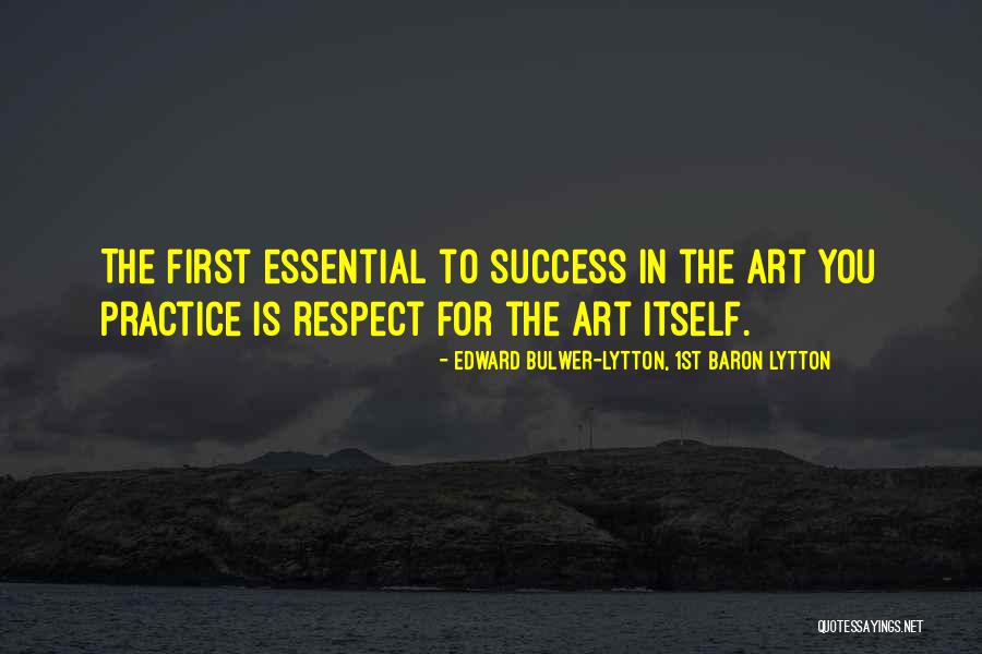 Essential For Success Quotes By Edward Bulwer-Lytton, 1st Baron Lytton Essential For Success Quotes By Edward Bulwer-Lytton, 1st Baron Lytton