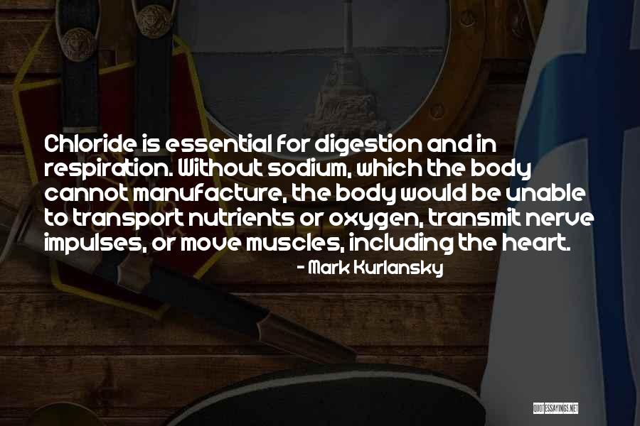 Essential Nutrients Quotes By Mark Kurlansky