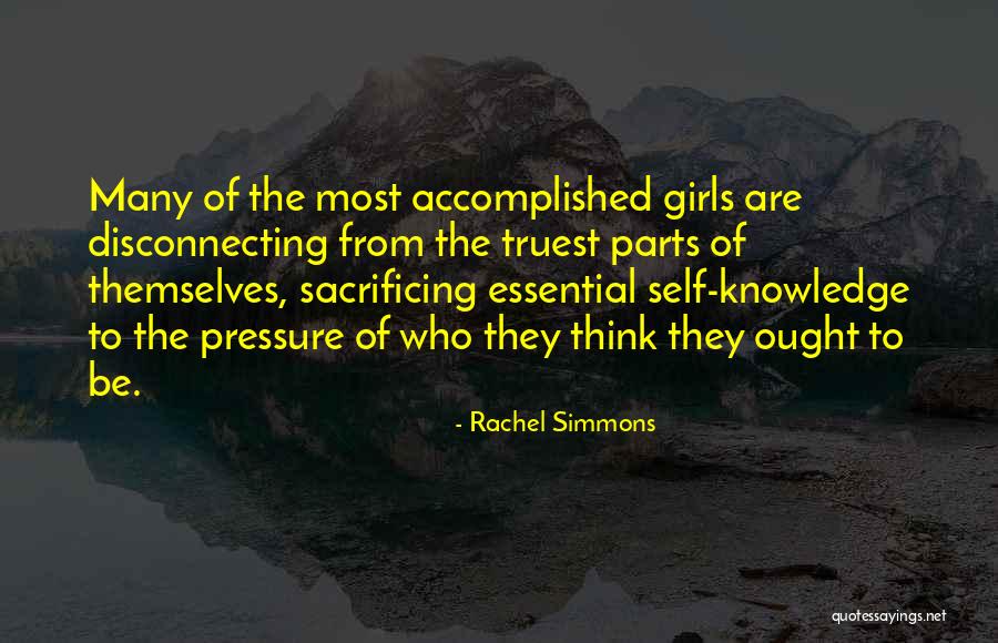 Essential Parts Quotes By Rachel Simmons Essential Parts Quotes By Rachel Simmons