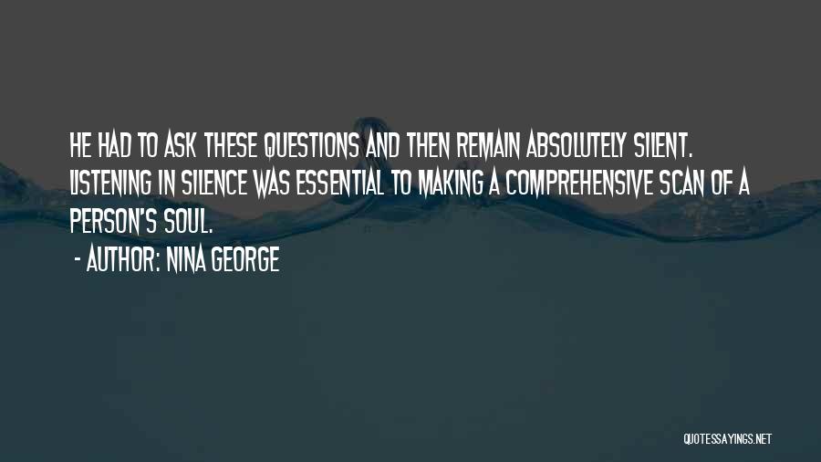 Essential Questions Quotes By Nina George