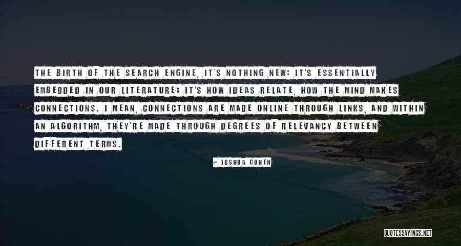 Essentially Different Quotes By Joshua Cohen Essentially Different Quotes By Joshua Cohen