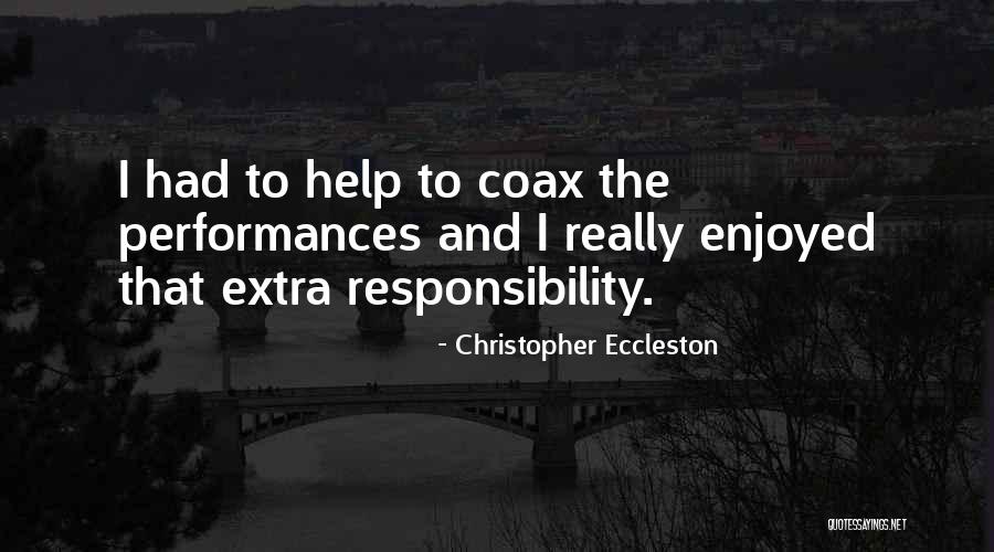 Essner Manufacturing Quotes By Christopher Eccleston Essner Manufacturing Quotes By Christopher Eccleston