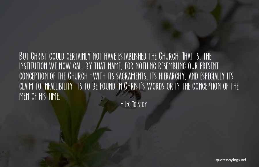Established Institution Quotes By Leo Tolstoy Established Institution Quotes By Leo Tolstoy