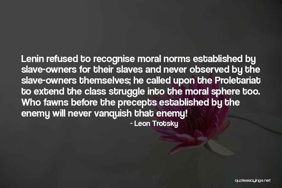 Established Norms Quotes By Leon Trotsky Established Norms Quotes By Leon Trotsky