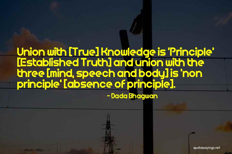 Established The Principle Quotes By Dada Bhagwan Established The Principle Quotes By Dada Bhagwan