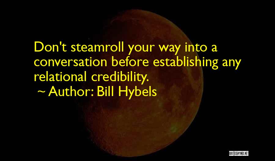 Establishing Quotes By Bill Hybels