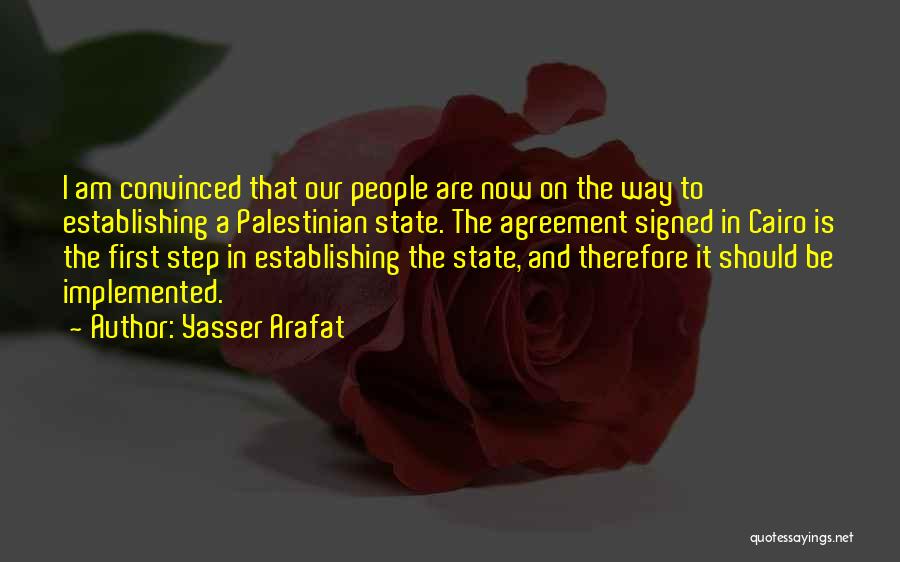 Establishing Quotes By Yasser Arafat