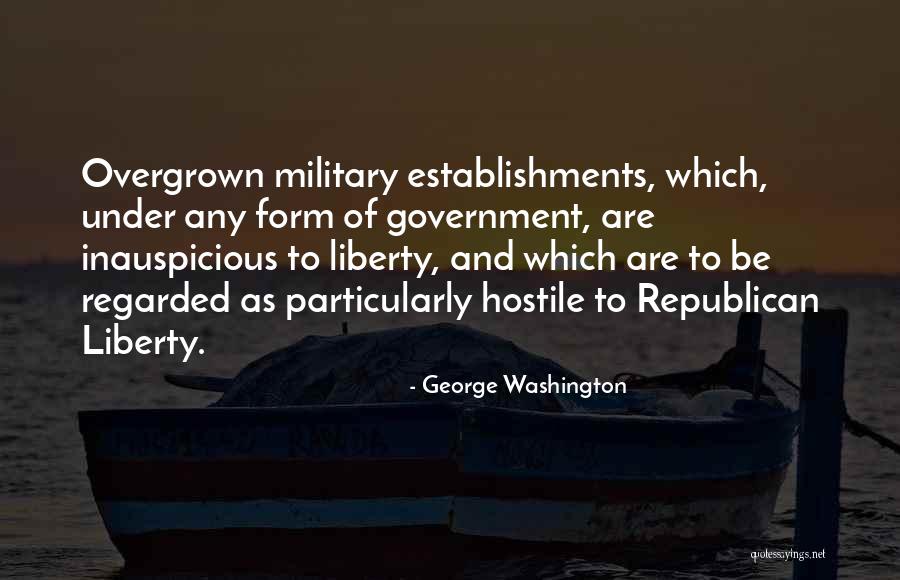 Establishments Quotes By George Washington Establishments Quotes By George Washington