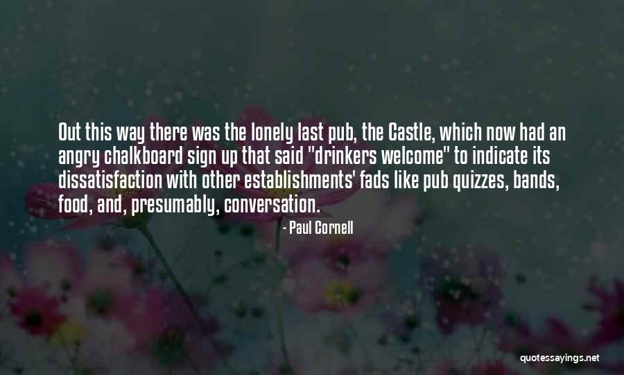 Establishments Quotes By Paul Cornell Establishments Quotes By Paul Cornell