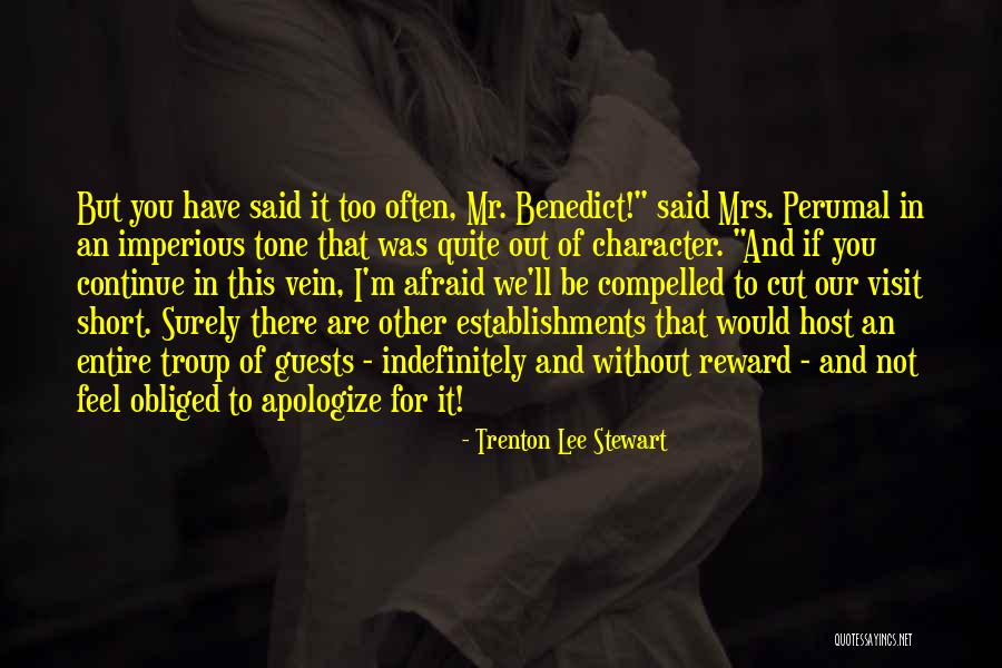Establishments Quotes By Trenton Lee Stewart Establishments Quotes By Trenton Lee Stewart