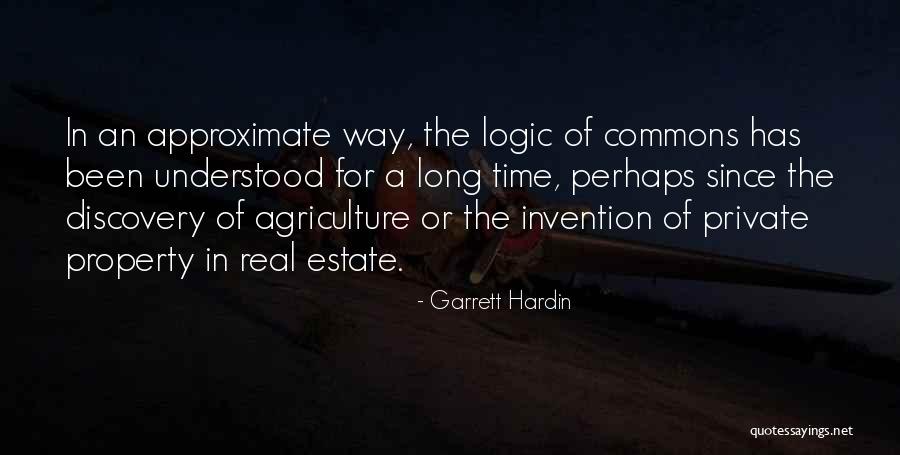 Estate Quotes By Garrett Hardin