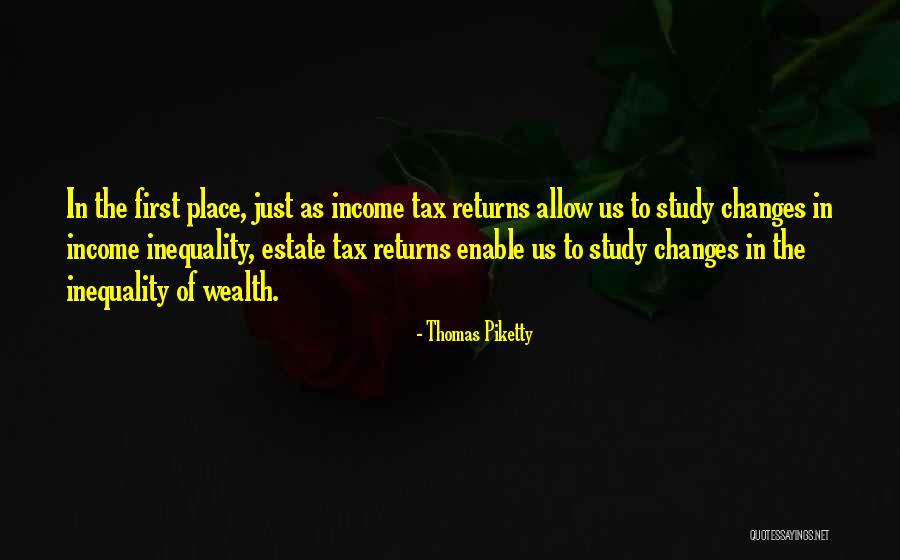 Estate Quotes By Thomas Piketty