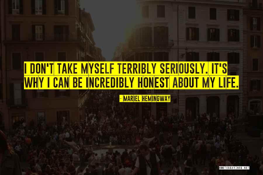 Esteemd Quotes By Mariel Hemingway Esteemd Quotes By Mariel Hemingway
