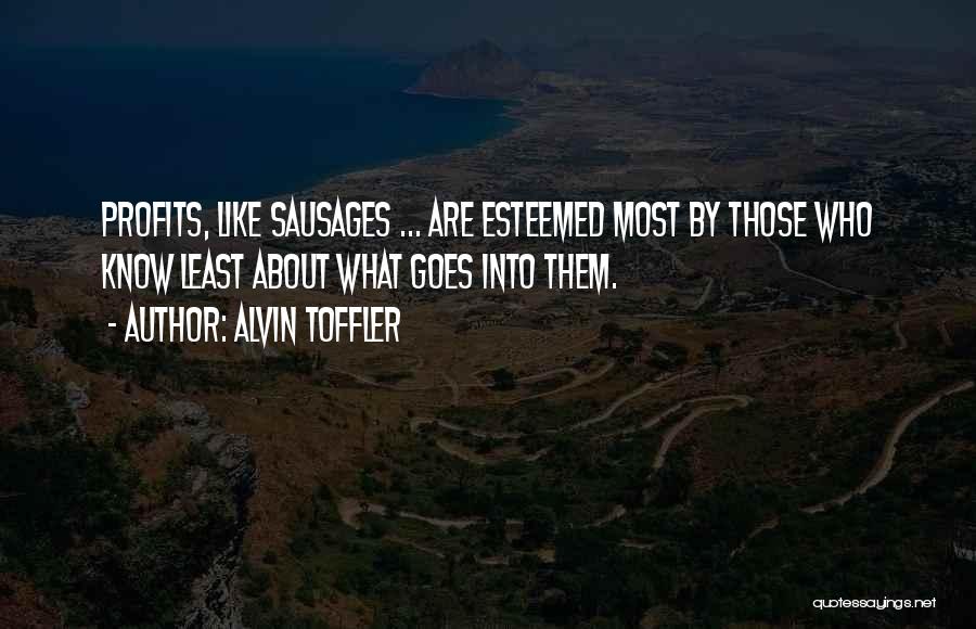 Esteemed Quotes By Alvin Toffler