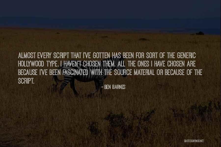 Estene Lyman Quotes By Ben Barnes Estene Lyman Quotes By Ben Barnes