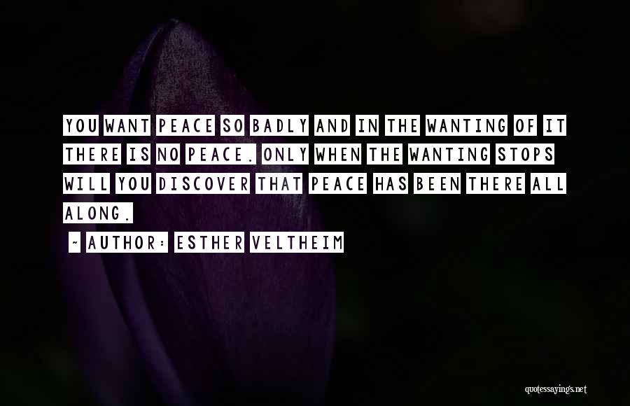 Esther Veltheim Quotes 834545