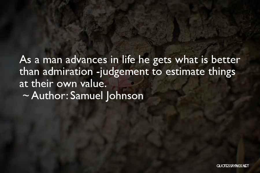 Estimate Quotes By Samuel Johnson