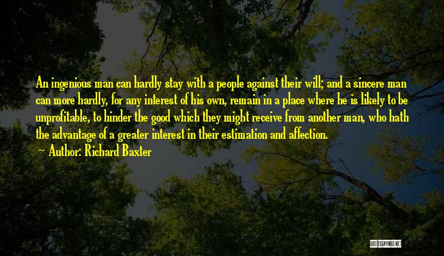 Estimation Quotes By Richard Baxter
