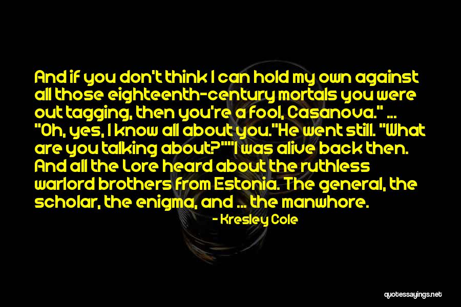 Estonia Quotes By Kresley Cole