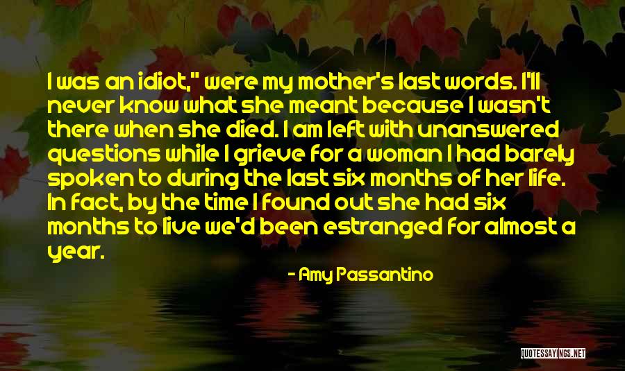 Estranged Quotes By Amy Passantino