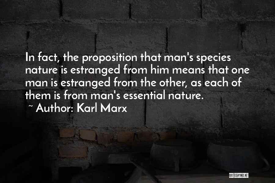 Estranged Quotes By Karl Marx