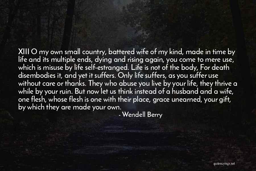 Estranged Quotes By Wendell Berry