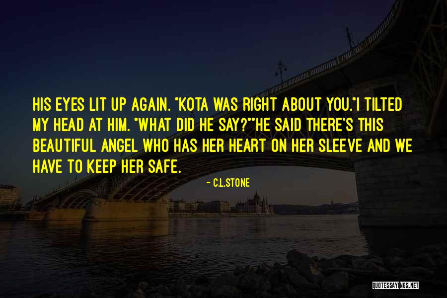 Estrepitosa Sinonimo Quotes By C.L.Stone Estrepitosa Sinonimo Quotes By C.L.Stone