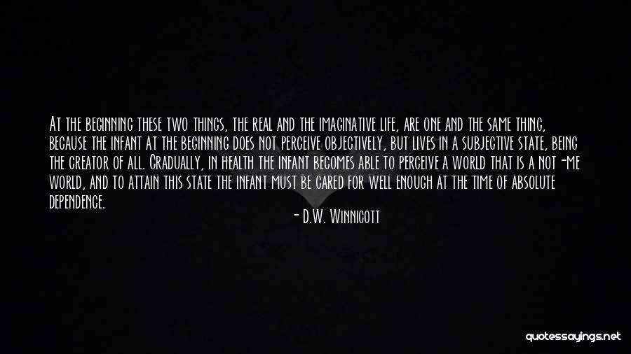 Estrias En Quotes By D.W. Winnicott Estrias En Quotes By D.W. Winnicott