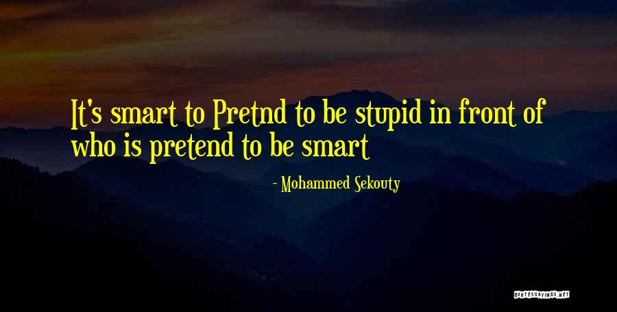 Estropear En Quotes By Mohammed Sekouty