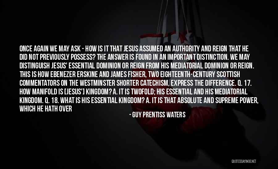 Esuleague Quotes By Guy Prentiss Waters Esuleague Quotes By Guy Prentiss Waters