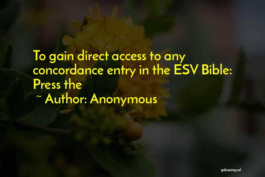 Esv Bible Quotes By Anonymous