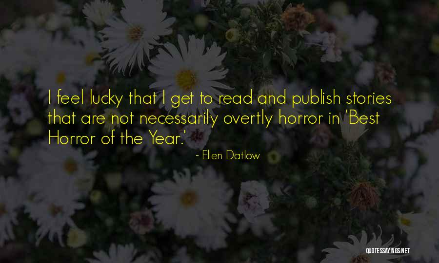Eszterh Zy Quotes By Ellen Datlow Eszterh Zy Quotes By Ellen Datlow