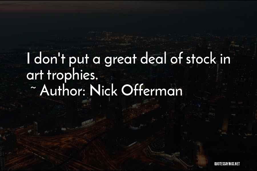 Et Stock Quotes By Nick Offerman