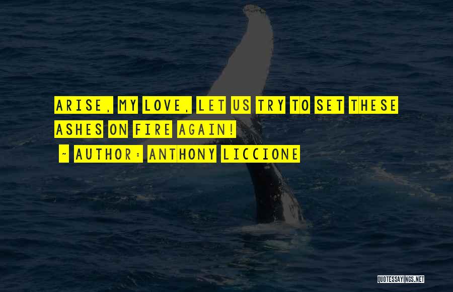 Eternal Flame Love Quotes By Anthony Liccione