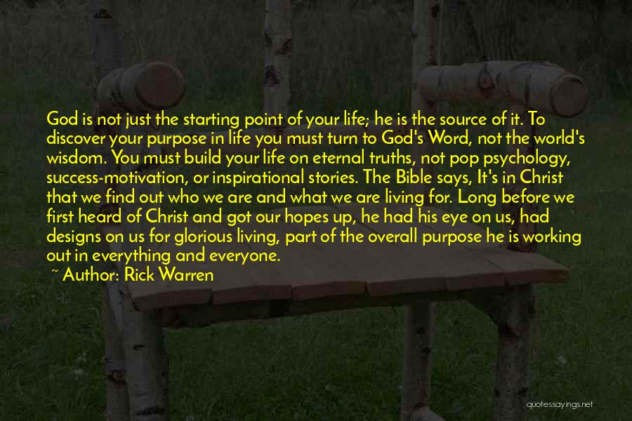 Eternal Life In The Bible Quotes By Rick Warren